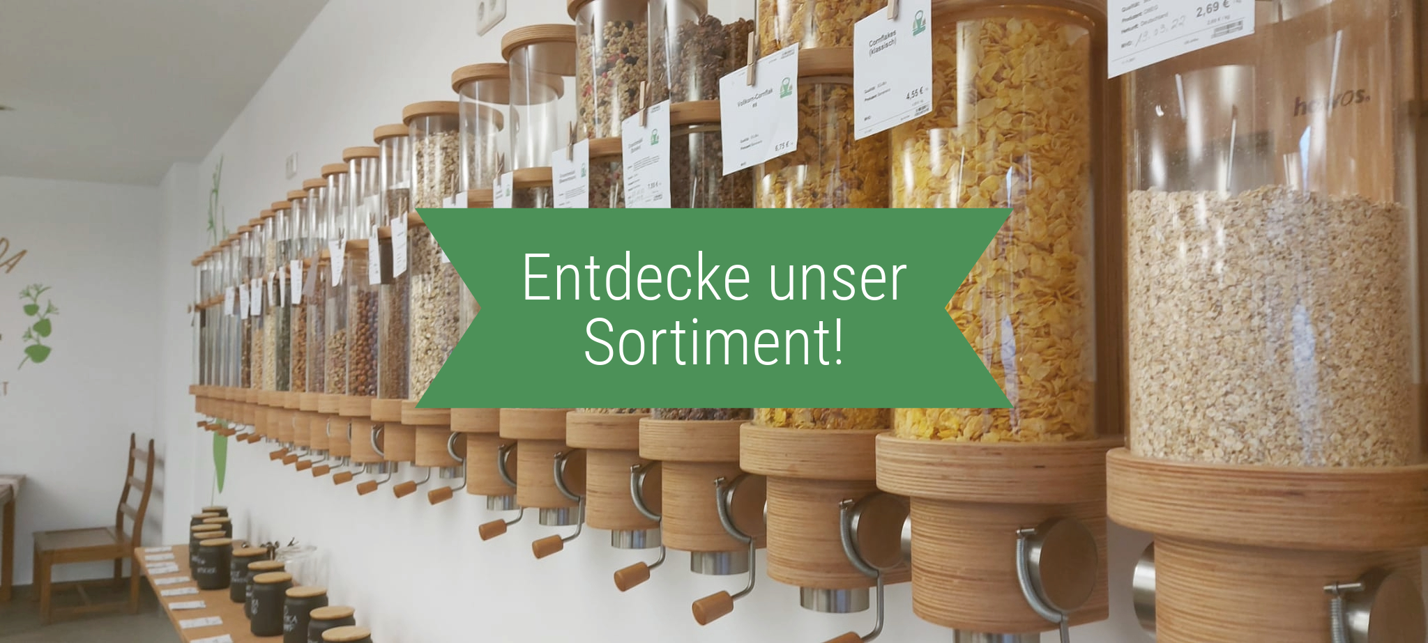 Entdecke unser Sortiment