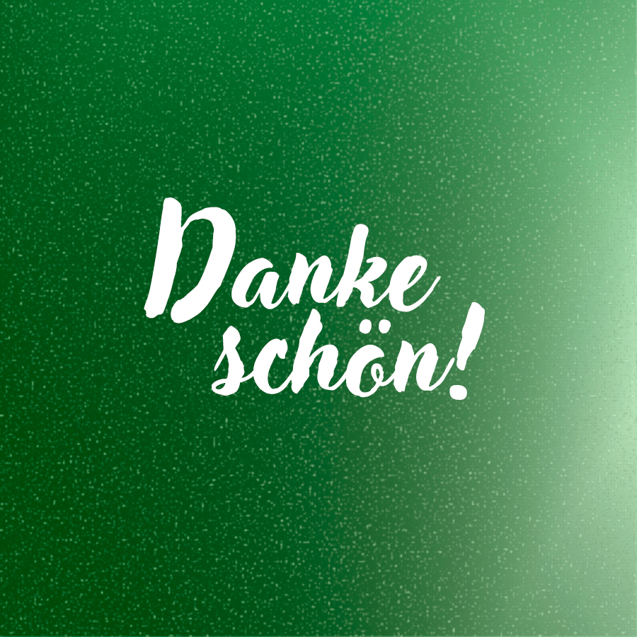 Dankeschön!